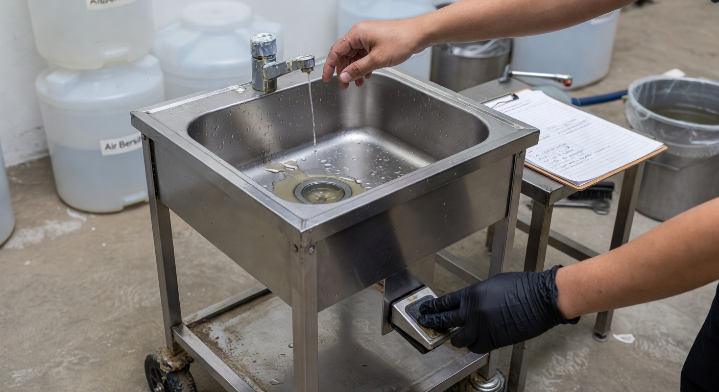 Audit Higienitas Wastafel Portable untuk Sekolah, Pabrik, dan Event: Titik Rawan Kontaminasi yang Sering Tidak Disadari Saat Pembelian