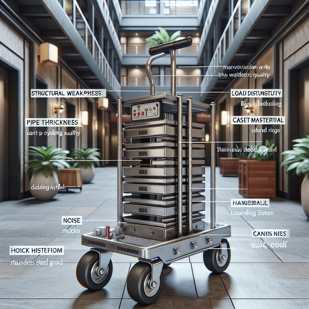 Checklist Kelayakan Ekstrem dari Sudut Pandang Insinyur: 9 Titik Rawan pada Troli Hotel Stainless yang Diam-Diam Menggerus Efisiensi Operasional