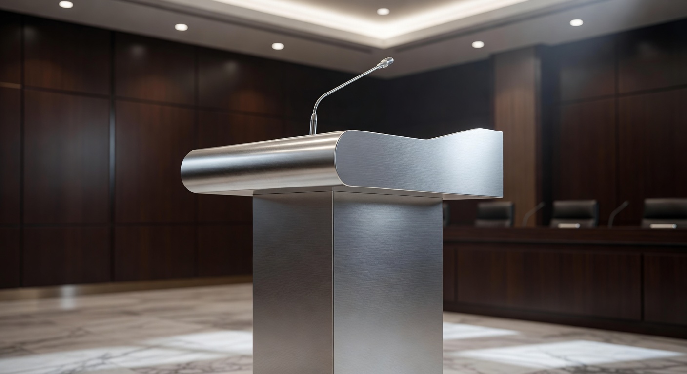 Investasi Jangka Panjang: Mengapa Podium Stainless Steel Lebih Unggul untuk Citra Profesional Institusi