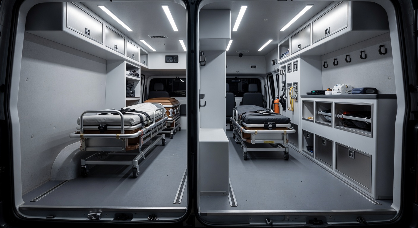 Karoseri Ambulance Jenazah vs Multifungsi Standard+: Titik Kritis Layout Interior yang Menentukan Efisiensi Evakuasi dan Keamanan Perjalanan