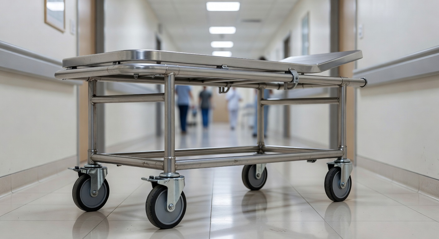 Keranda Mayat Stainless untuk Rumah Sakit dan DKM: Faktor Kekuatan Rangka, Roda, dan Kemudahan Sanitasi yang Wajib Dicek