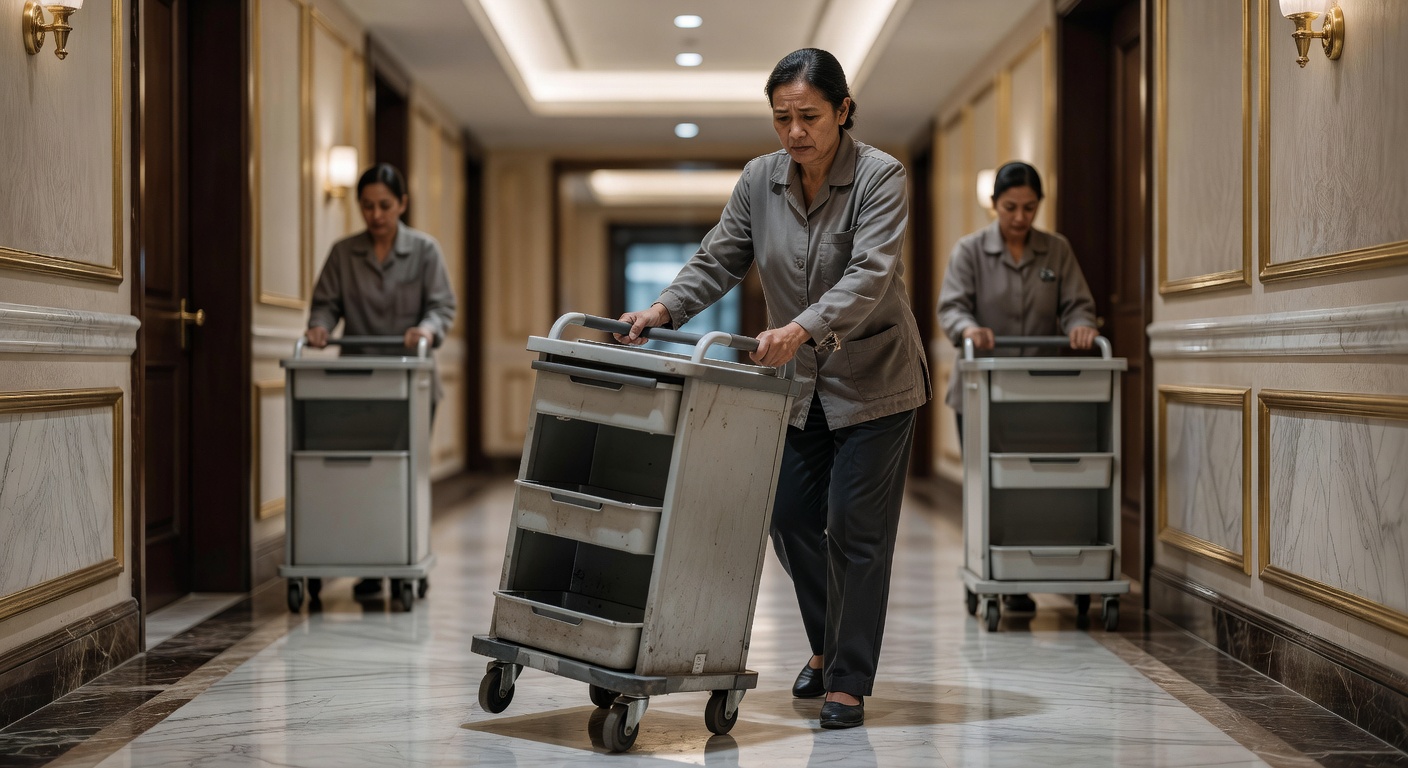 Kesalahan Desain Troli Hotel yang Diam-diam Menurunkan Produktivitas Housekeeping