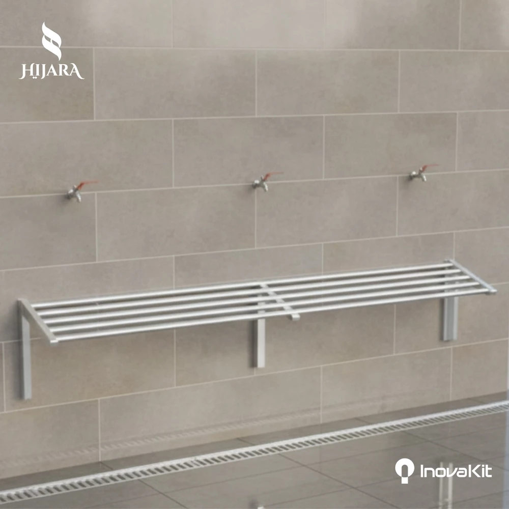 Injakan Stainless Area Wudhu