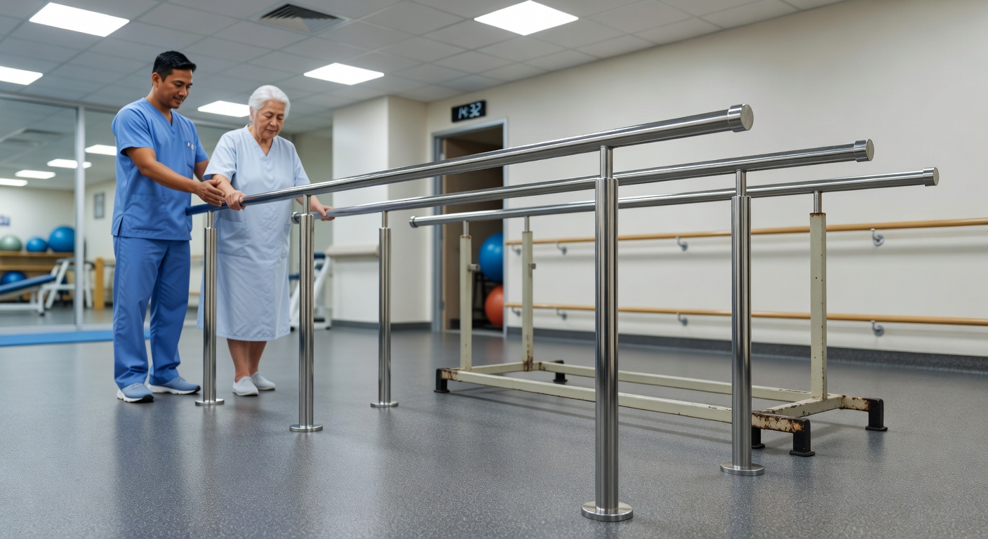 Mengapa Parallel Bar Stainless Premium Menghemat Biaya Rumah Sakit hingga 3 Tahun ke Depan