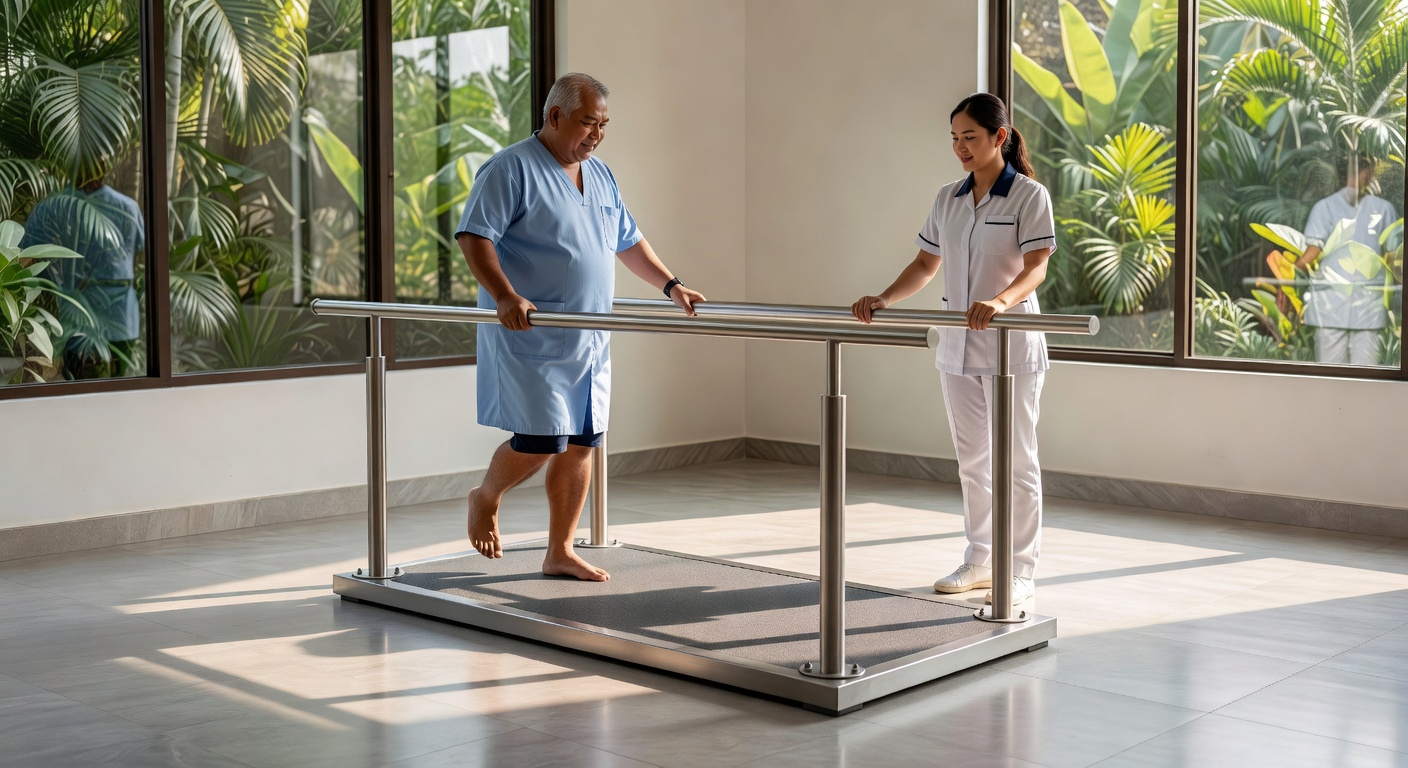 Parallel Bar sebagai Investasi Jangka Panjang Klinik: Stabilitas Engineering yang Mengurangi Risiko Jatuh