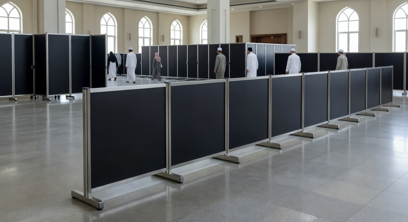 Pembatas Shaf Masjid yang Stabil dan Estetis: Solusi Menata Saf Rapi Tanpa Mengganggu Sirkulasi Jamaah