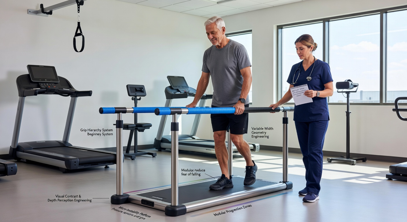 Rahasia Desain Parallel Bar yang Meningkatkan Kepercayaan Diri Pasien Pasca Stroke dan Cedera