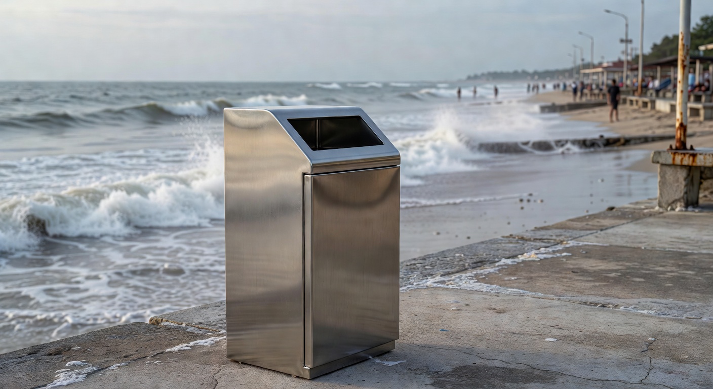 Rahasia Ketahanan dan Higienitas Tempat Sampah InoxTrash di Lingkungan Korosif Area Publik