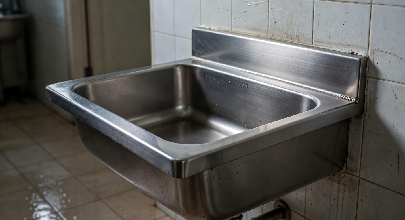 Rahasia Ketahanan Wastafel Cuci Tangan Stainless yang Bertahan 15 Tahun di Lingkungan Korosif Rumah Duka dan Masjid