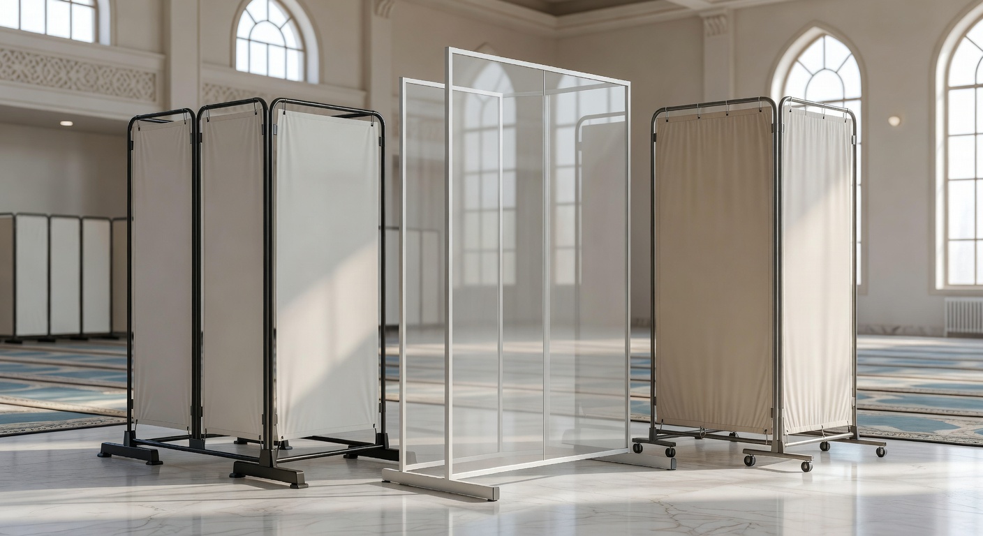 Salah Pilih Pembatas Shaf Bisa Bikin Area Ibadah Terlihat Sempit: Ini Material dan Model yang Paling Aman untuk Penggunaan Harian