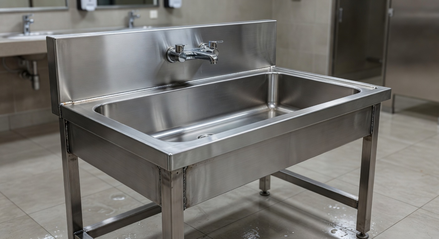 Sebelum Beli Wastafel Cuci Tangan Stainless, Cek 7 Detail Konstruksi yang Menentukan Higienitas dan Umur Pakai di Area Publik