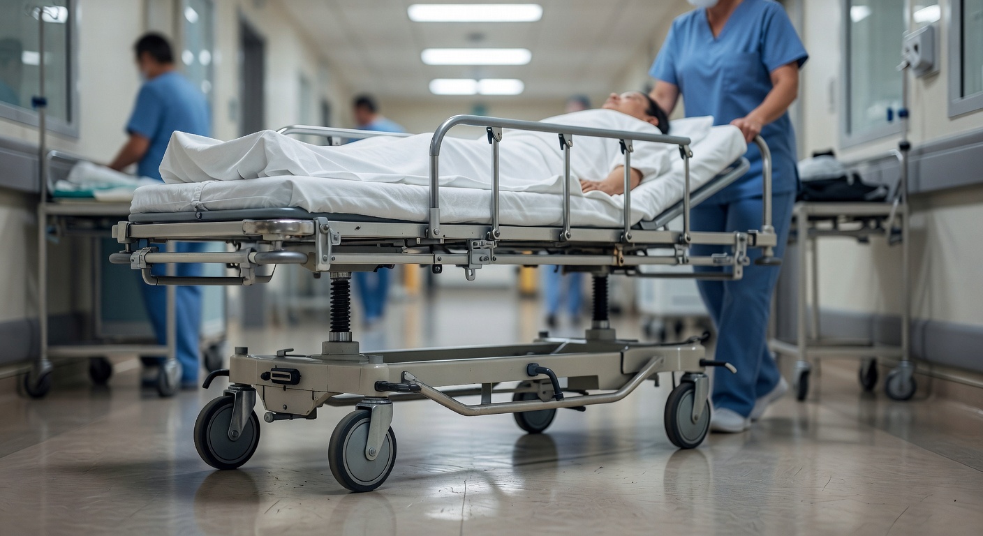 Stretcher Rumah Sakit dan Faskes: Detail Konstruksi, Mobilitas Roda, dan Faktor Keamanan yang Menentukan Umur Pakai