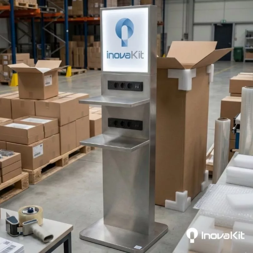 Charging Station Publik InovaKit di Stasiun Kereta