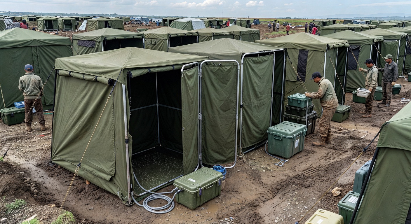 Tenda Pemandian dan Pemandian Lipat: Solusi Modular untuk Penanganan Massal yang Menjaga Higiene dan Keselamatan