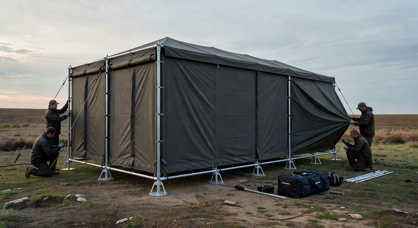 Tenda Pemandian Jenazah untuk Kebutuhan Lapangan: Faktor Stabilitas Rangka, Privasi, dan Kecepatan Bongkar Pasang yang Sering Diabaikan