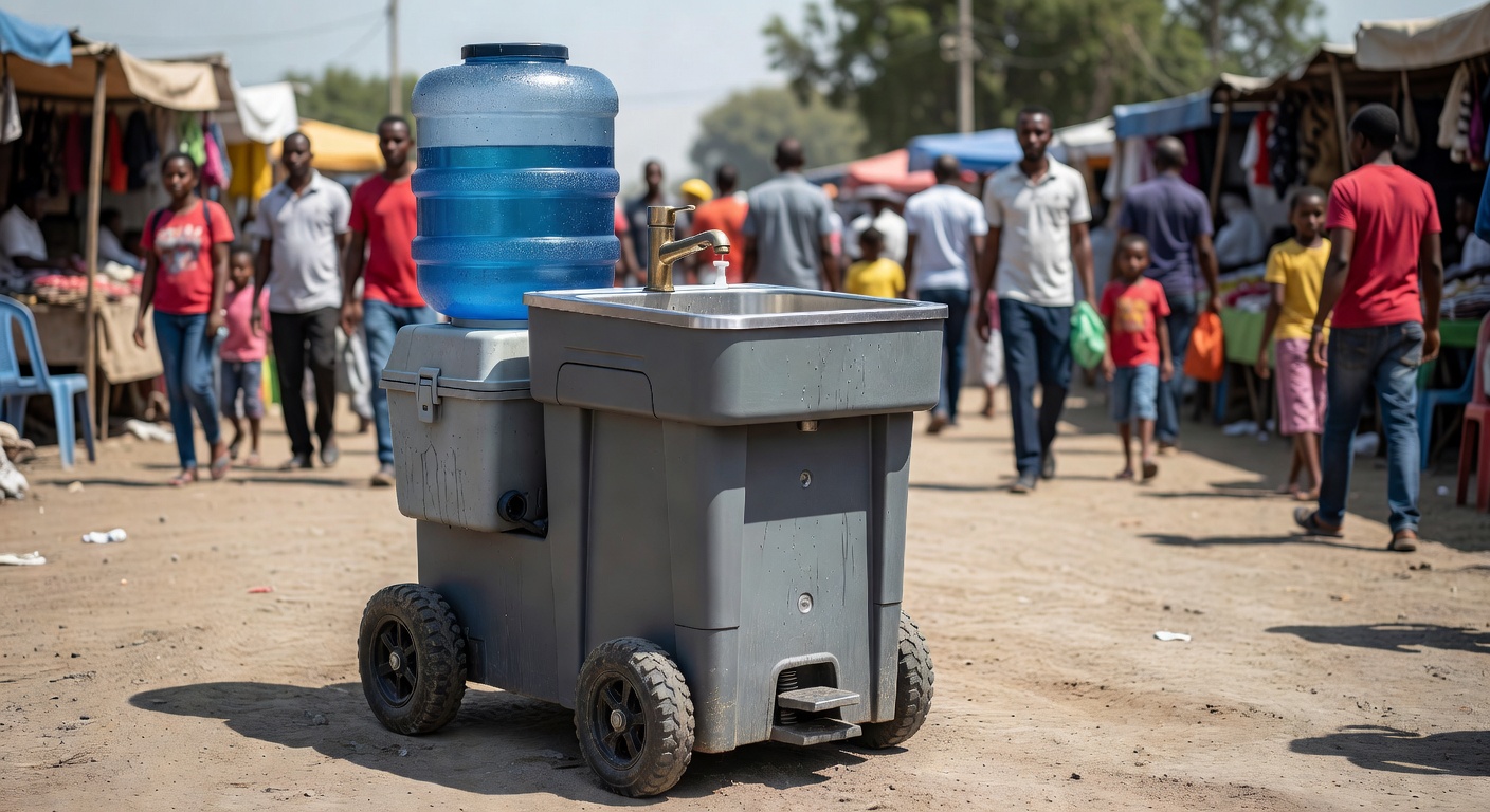 Wastafel Cuci Tangan Portable untuk Area Publik: Solusi Higienis yang Tahan Pakai dan Mudah Dipindah
